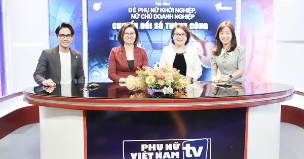 Tọa đàm “Để phụ nữ khởi nghiệp, nữ chủ doanh nghiệp chuyển đổi số thành công”