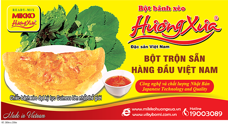 Bột Mikko – Hương Xưa có mặt ở hơn 30 nước trên thế giới