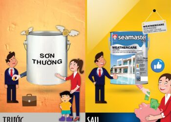 Sơn Seamaster – Ưu điểm vượt trội, bền vững cùng thời gian