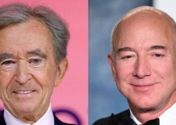 Ông trùm hàng xa xỉ Bernard Arnault mất ngôi giàu thứ hai thế giới vào tay Jeff Bezos