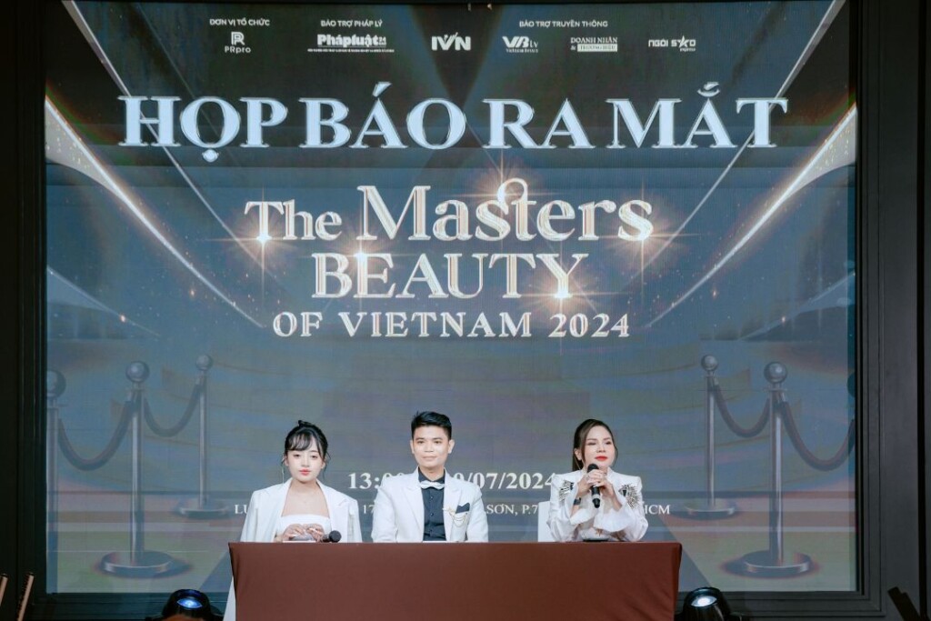 ra mat dan speaker khung tai hop bao ra mat the masters beauty of vietnam 2024 2